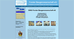 Desktop Screenshot of gwg-fbg.de